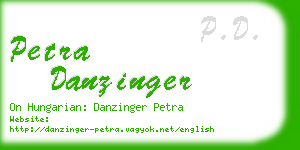 petra danzinger business card